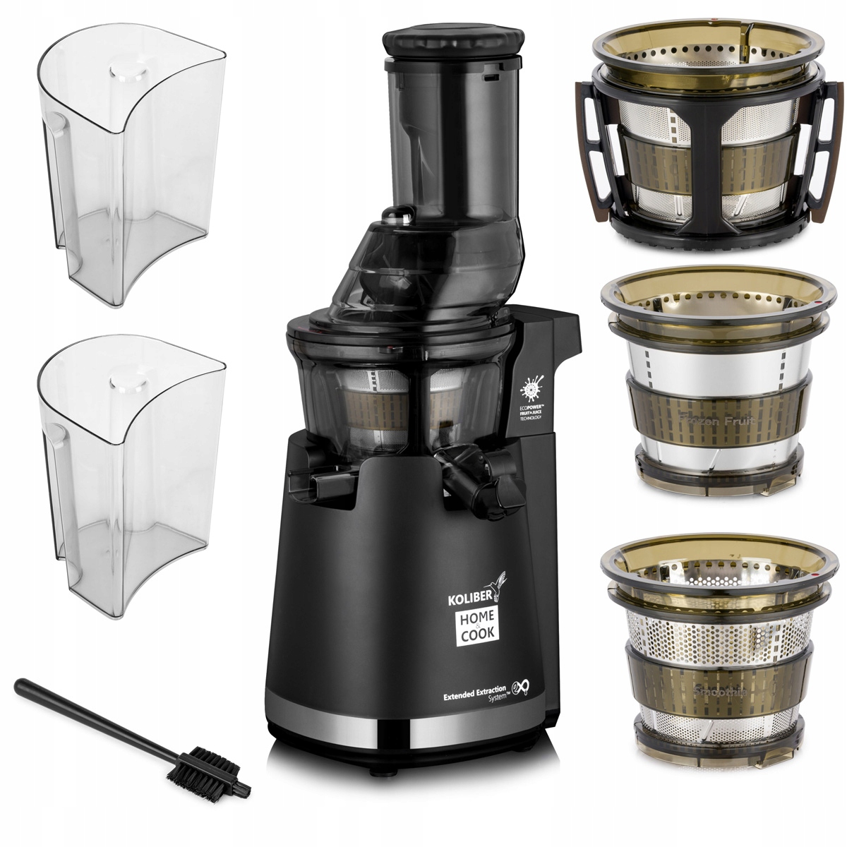 Koliber SqueezeMax X-650-W vertikálny pomalý odšťavovač 650 W